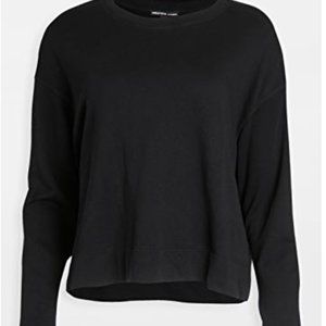 James Perse French Terry vintage crewneck, US L